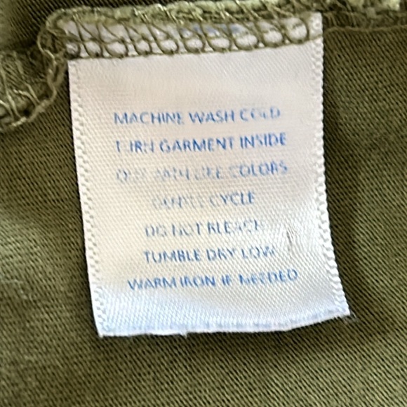 Southern Tide SKIPJACK Logo Olive Green Long Sleeve Tee XL - Picture 8 of 9